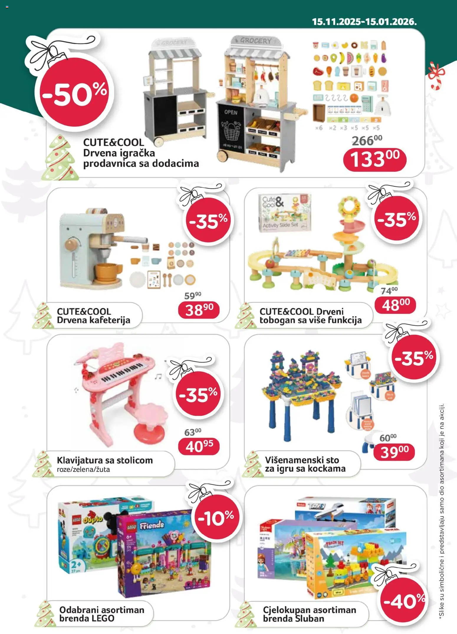 Pregled letka Mjesto gdje žive sve igračke trgovine AKSA vrijedi od 2025.11.15