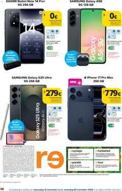 Voorbeeld van Folder week 46 van winkel Carrefour geldig vanaf 12/11/2025 | Pagina: 36