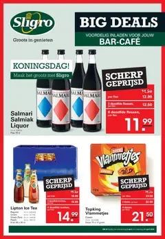 Voorbeeld van Sligro folder - Bigdeals Bar-café van winkel Sligro geldig vanaf 09-04-2026