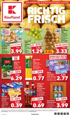 Vorschau von dem Prospekt des Geschäftes Kaufland, gültig ab dem 16.10.2025