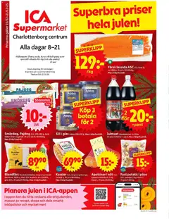 Förhandsgranska reklamblad Motala från butik ICA Supermarket gäller från 15/12/2025