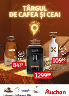 Previzualizarea de cataloage: Auchan Catalog - Târgul de Cafea și Ceai valabil de la 14.01.2026