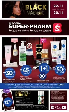 Pogląd gazetki "Black Friday" ze sklepu Super-pharm ważnej od 22.11.2025