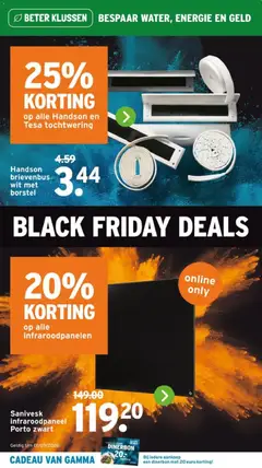 Voorbeeld van Black Friday van winkel GAMMA geldig vanaf 27-10-2025 | Pagina: 19