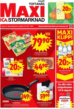 Förhandsgranska reklamblad Malmö från butik ICA Maxi gäller från 03/11/2025