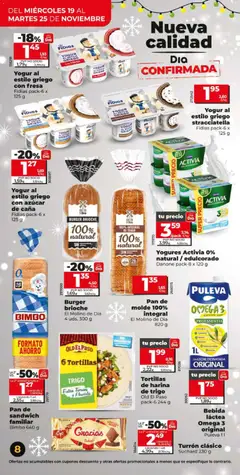 Vista previa del folleto de la tienda Dia válido desde el 19/11/2025 | Página: 8