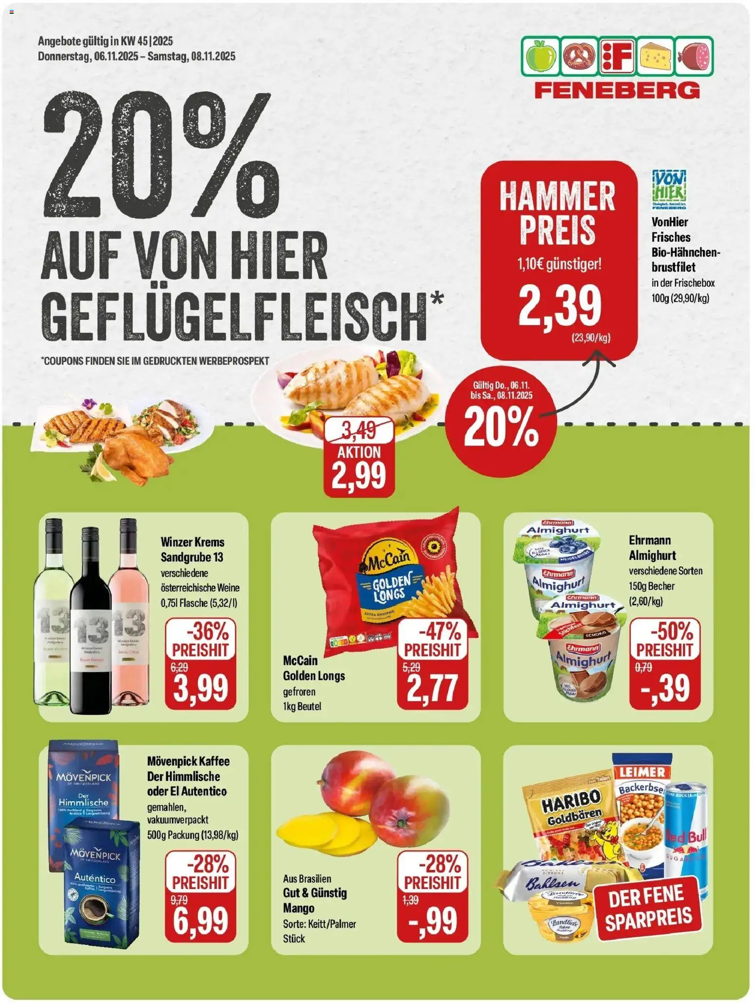 Vorschau von dem Prospekt des Geschäftes Feneberg, gültig ab dem 05.11.2025