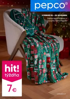 Náhľad Pepco letáku platného od 20.11.2025