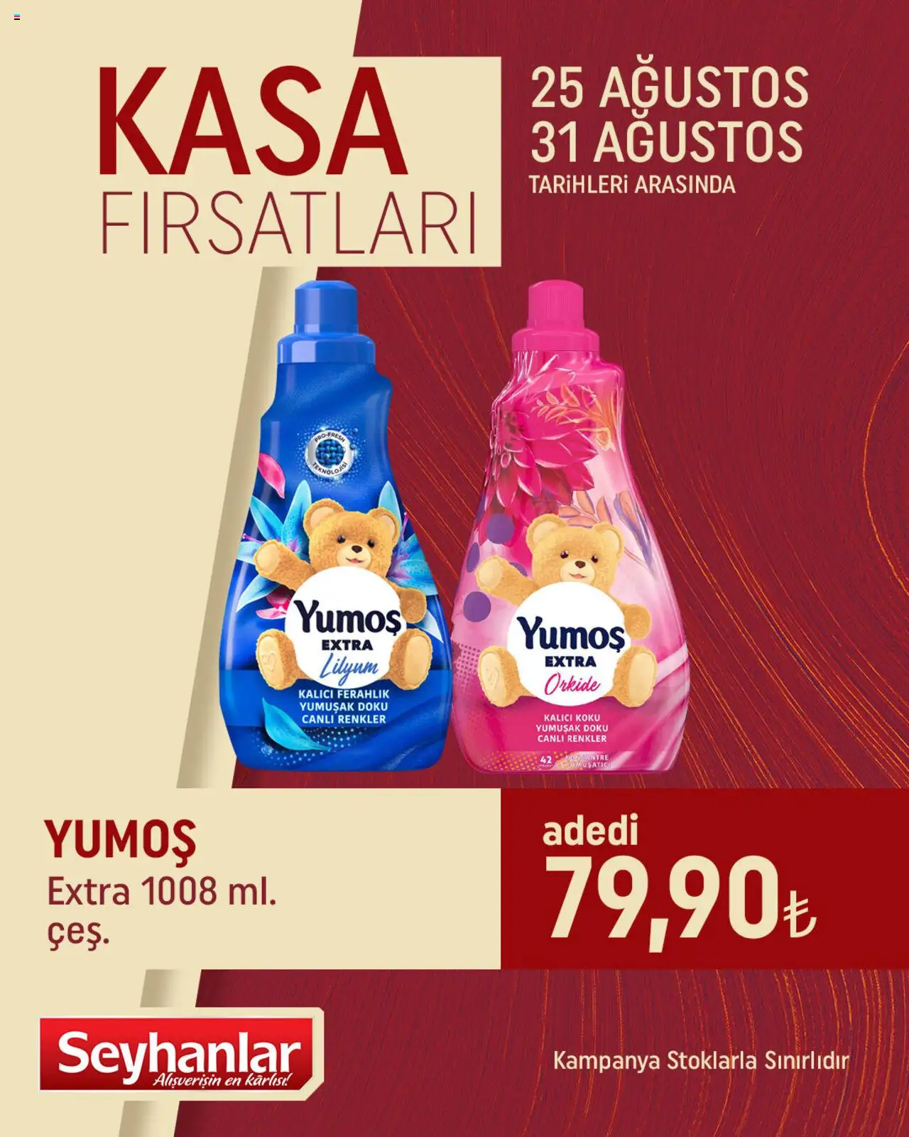 Seyhanlar Market Kasa Fırsatları (25 - 31 Ağustos 2025) - Sayfa numarası 1 - Kasa, Koku