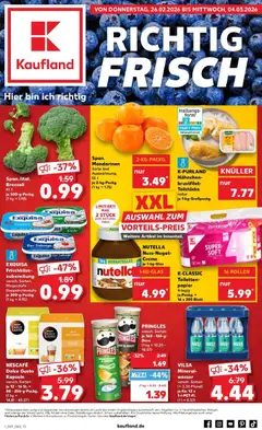 Vorschau von dem Prospekt des Geschäftes Kaufland, gültig ab dem 26.02.2026