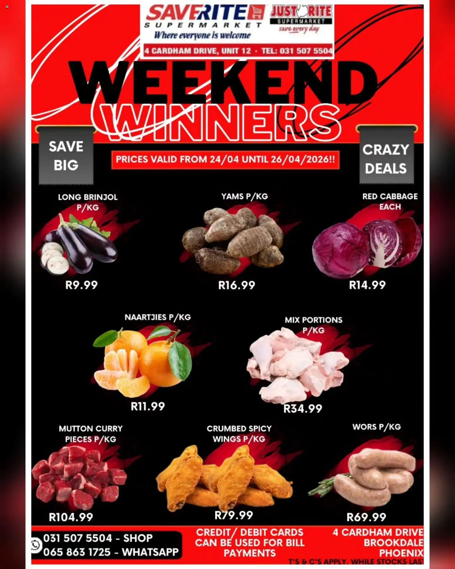 Preview of Saverite flyer valid from 24/04/2026