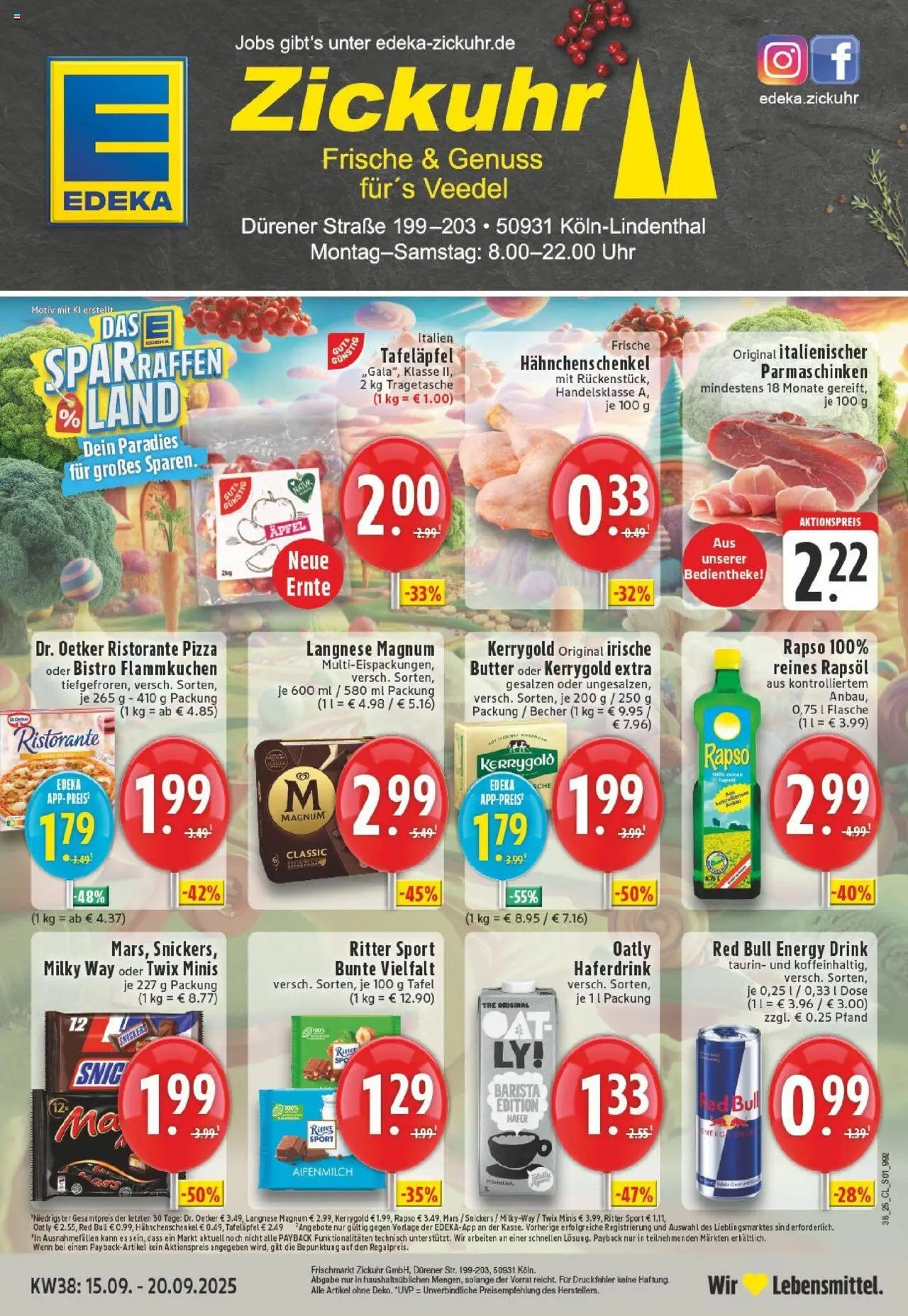 EDEKA Prospekt ab 14.09.2025 - Prospekt Köln-Lindenthal Online