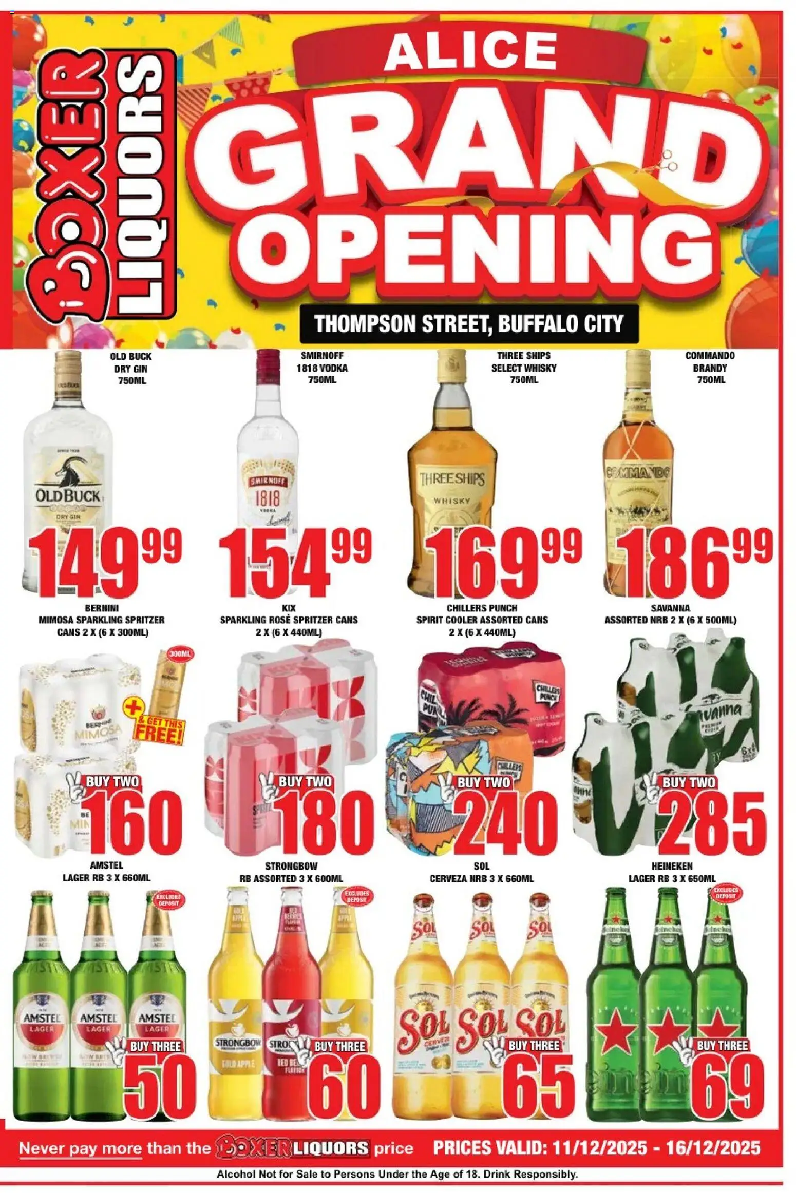 Preview of Boxer flyer valid from 11/12/2025