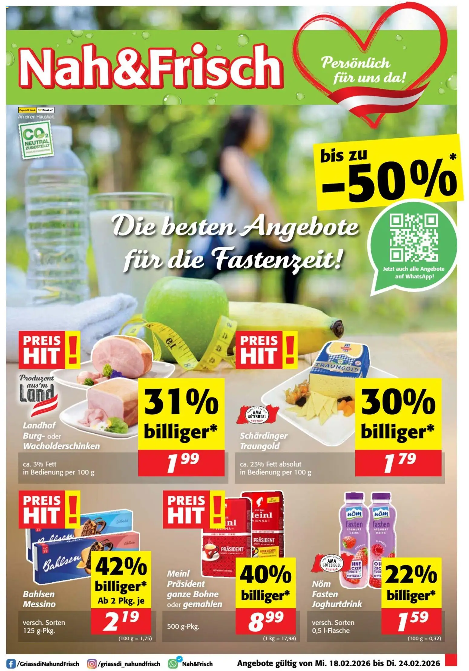 Vorschau der Angebote: Nah und Frisch Flugblatt gültig ab 18.02.2026