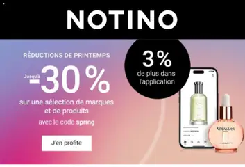 Voorbeeld van Notino van winkel Aanbiedingen geldig vanaf 23/03/2026