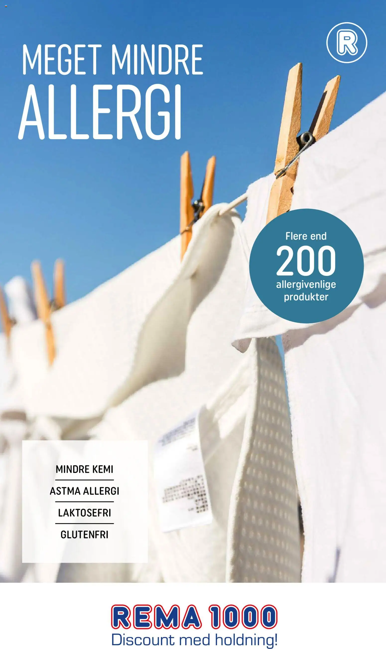 Eksempel på tilbudsavis Meget mindre allergi fra butik Rema 1000 gyldig fra 05/11/2025