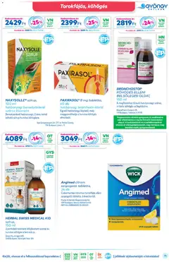 Gyöngy Patikák - Akciós újság Gyöngy Patikák megtekintése, amely érvényes 2025.12.01.-től | Oldal: 11