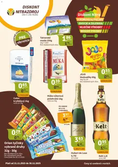 Náhľad Nitrazdroj letáku platného od 21.11.2025