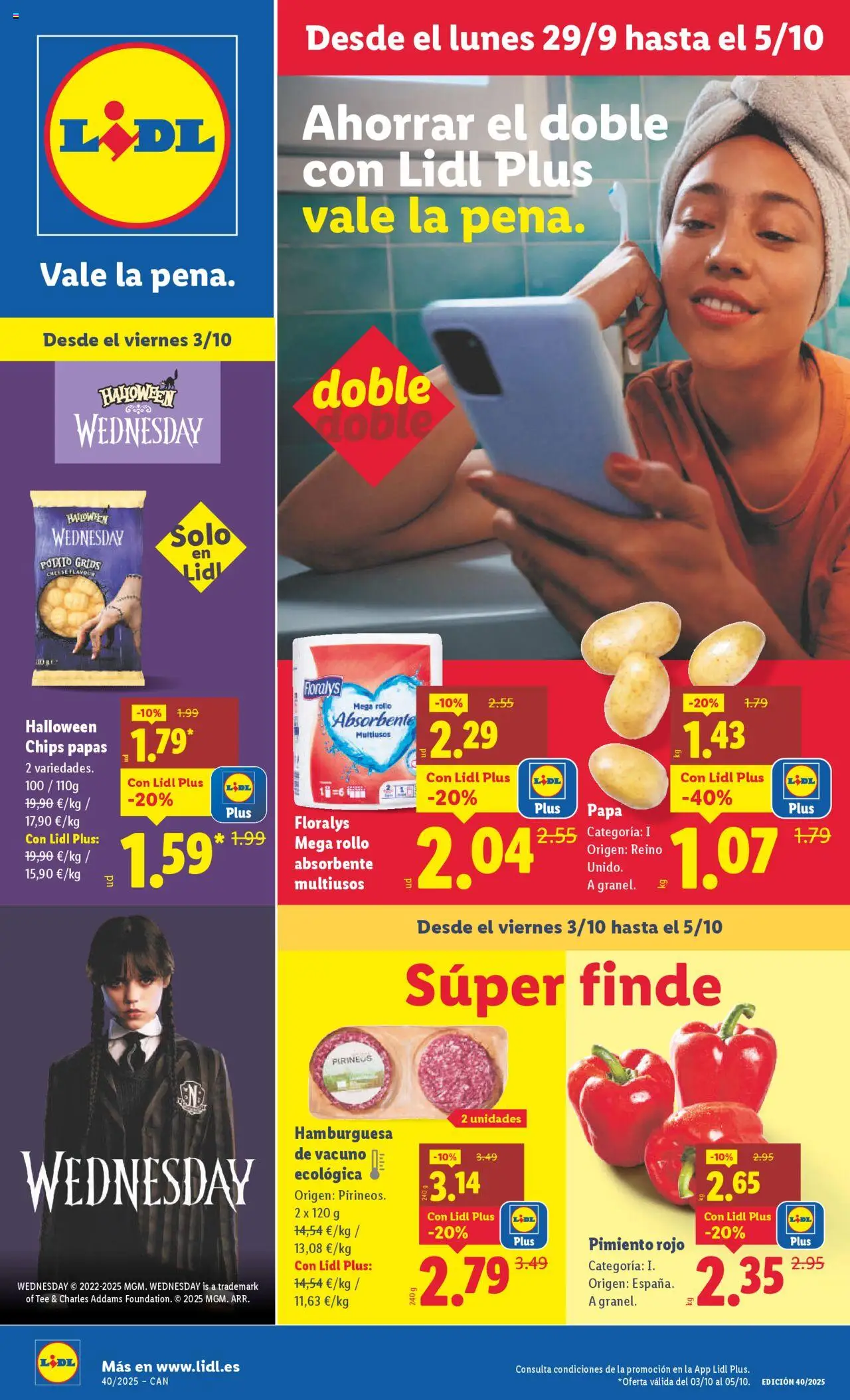 LIDL Canarias del 29/09/2025 >> catálogo esta semana