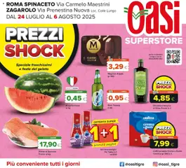 Anteprima dell'opuscolo Volantino Roma dal negozio Oasi valido da 24/07/2025