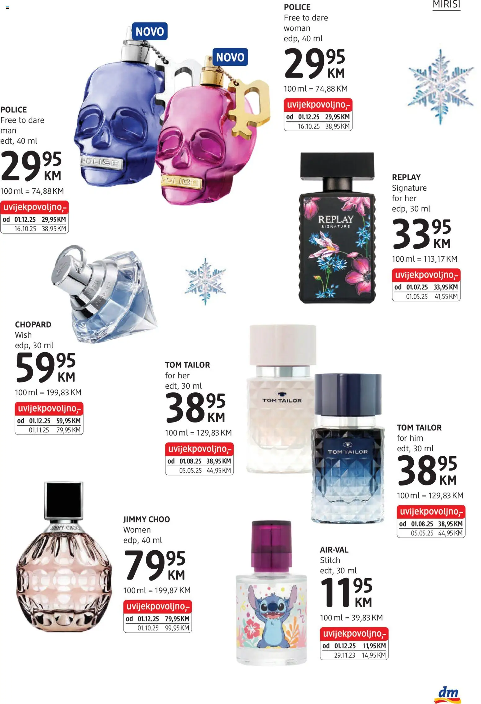 Pregled letka Katalog trgovine DM Drogerie vrijedi od 2025.12.01