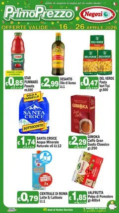 Anteprima dell'opuscolo Primo Prezzo volantino dal negozio Primo Prezzo valido da 16/04/2026