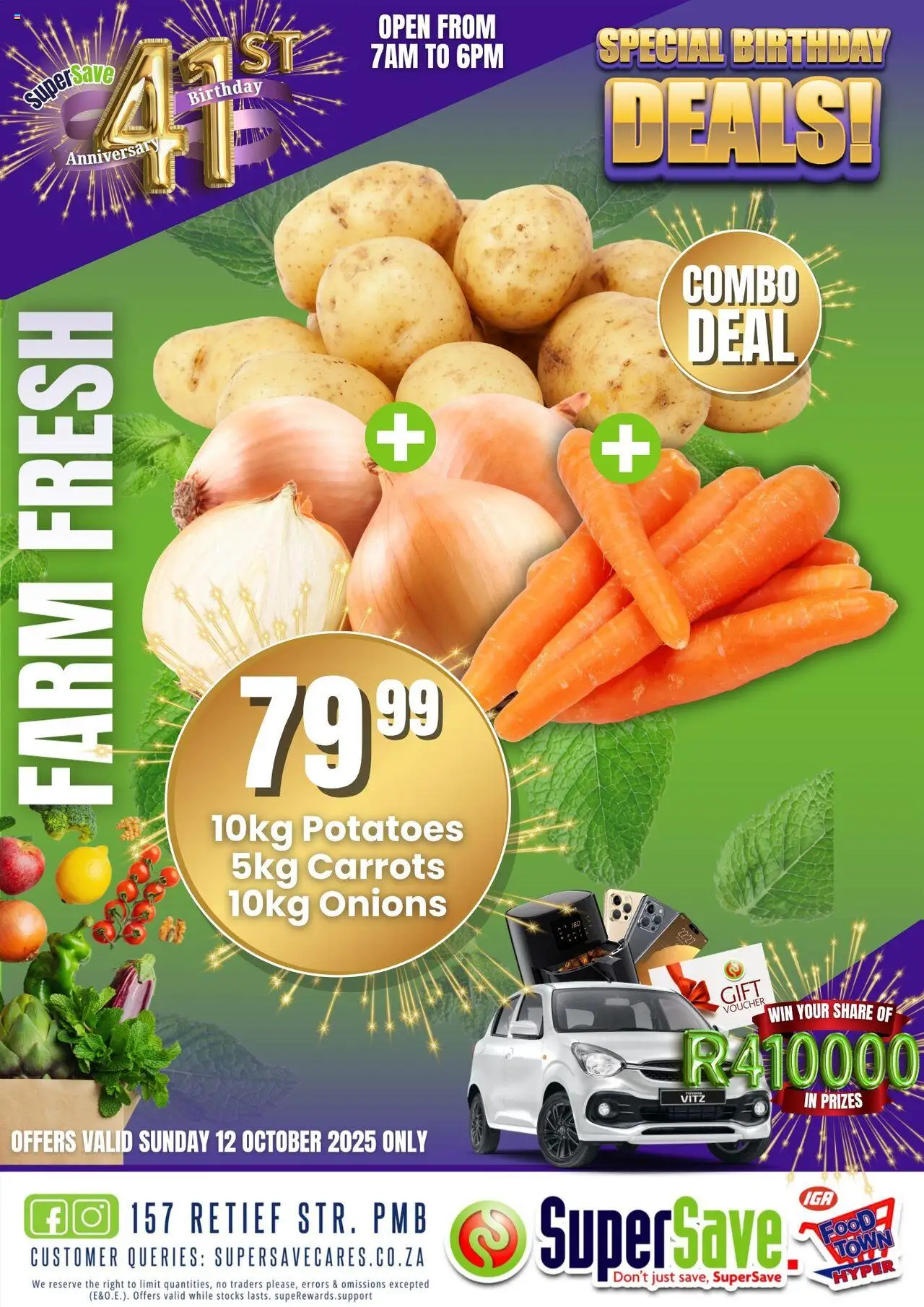 Super Save Sunday Produce Special from 12/10 - 12/10/2025 > Promotions