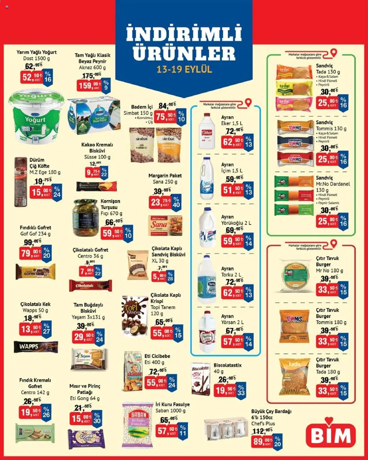 BİM Katalog bu hafta (13 Eylül 2025) - Aktüel Broşür - Sayfa numarası 1