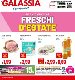 Anteprima dell'opuscolo Attuale volantino dal negozio Galassia valido da 07/08/2025