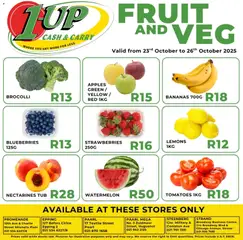 Preview of 1UP Cash & Carry flyer valid from 23/10/2025