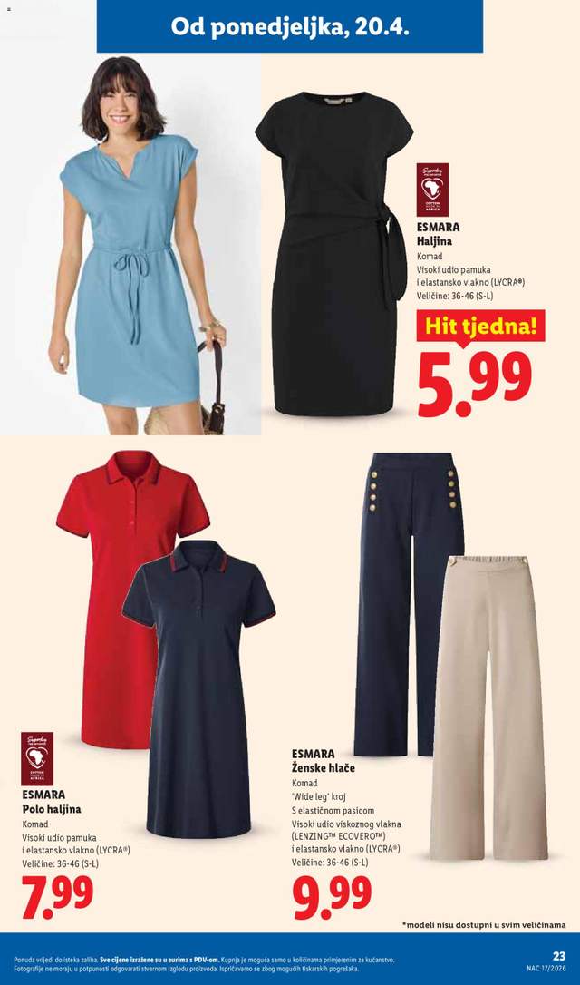 Novi Lidl katalog od 20.04.