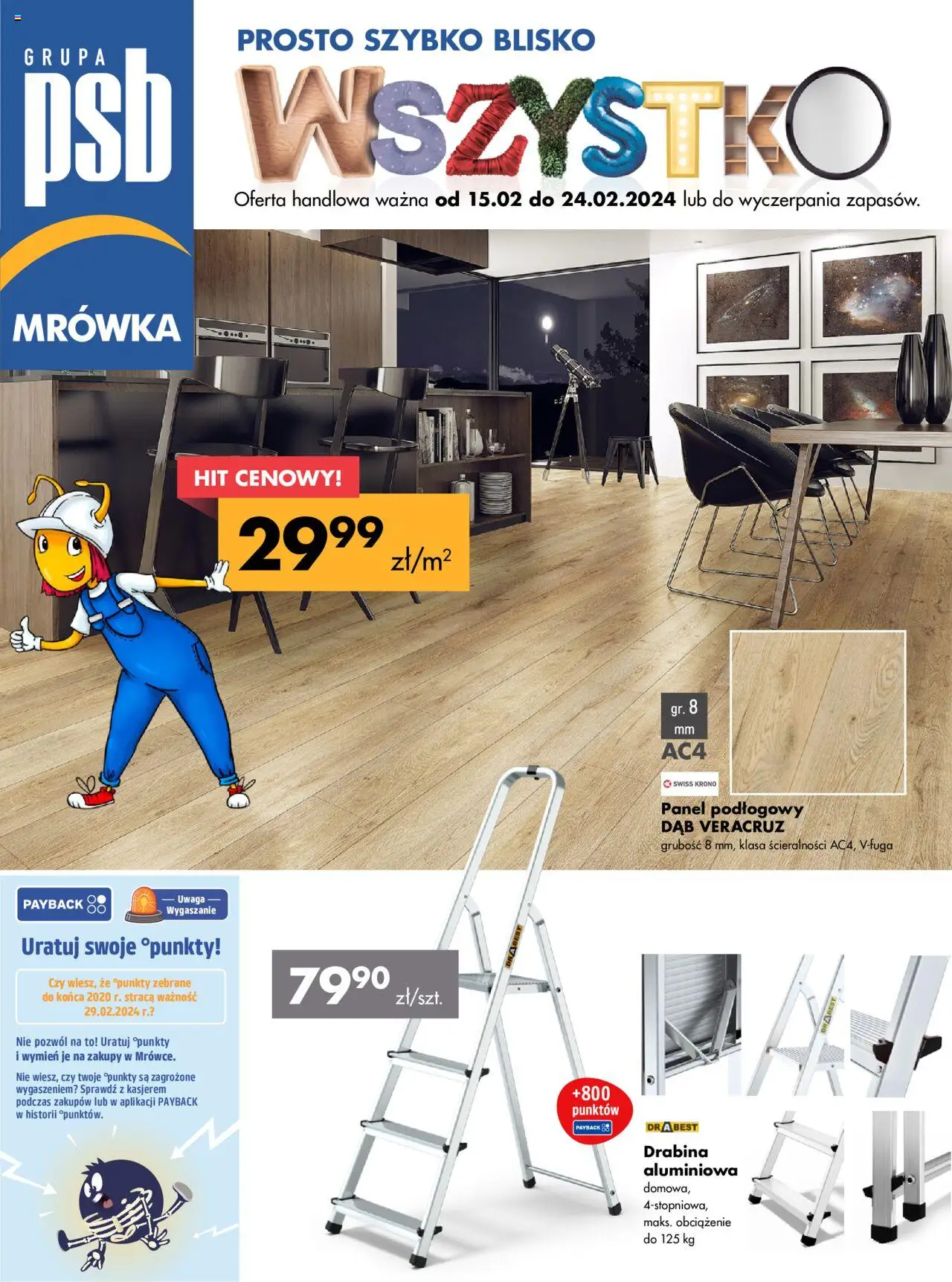 MRÓWKA Gazetka 15.02.2024 - 24.02.2024 - Gazetka promocyjna - Numer strony 1