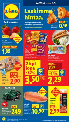 Kaupan Lidl Lidl tarjoukset - Rovaniemi esikatselu, voimassa 29/04/2026