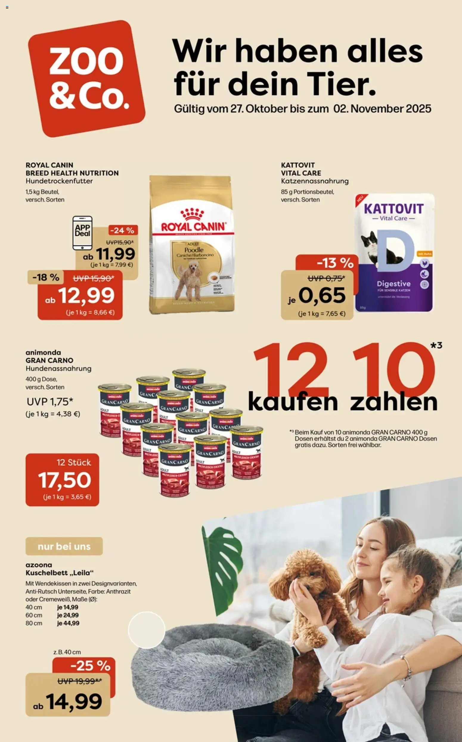 Zoo & co Prospekt (vom 27.10.2025 - 02.11.2025)