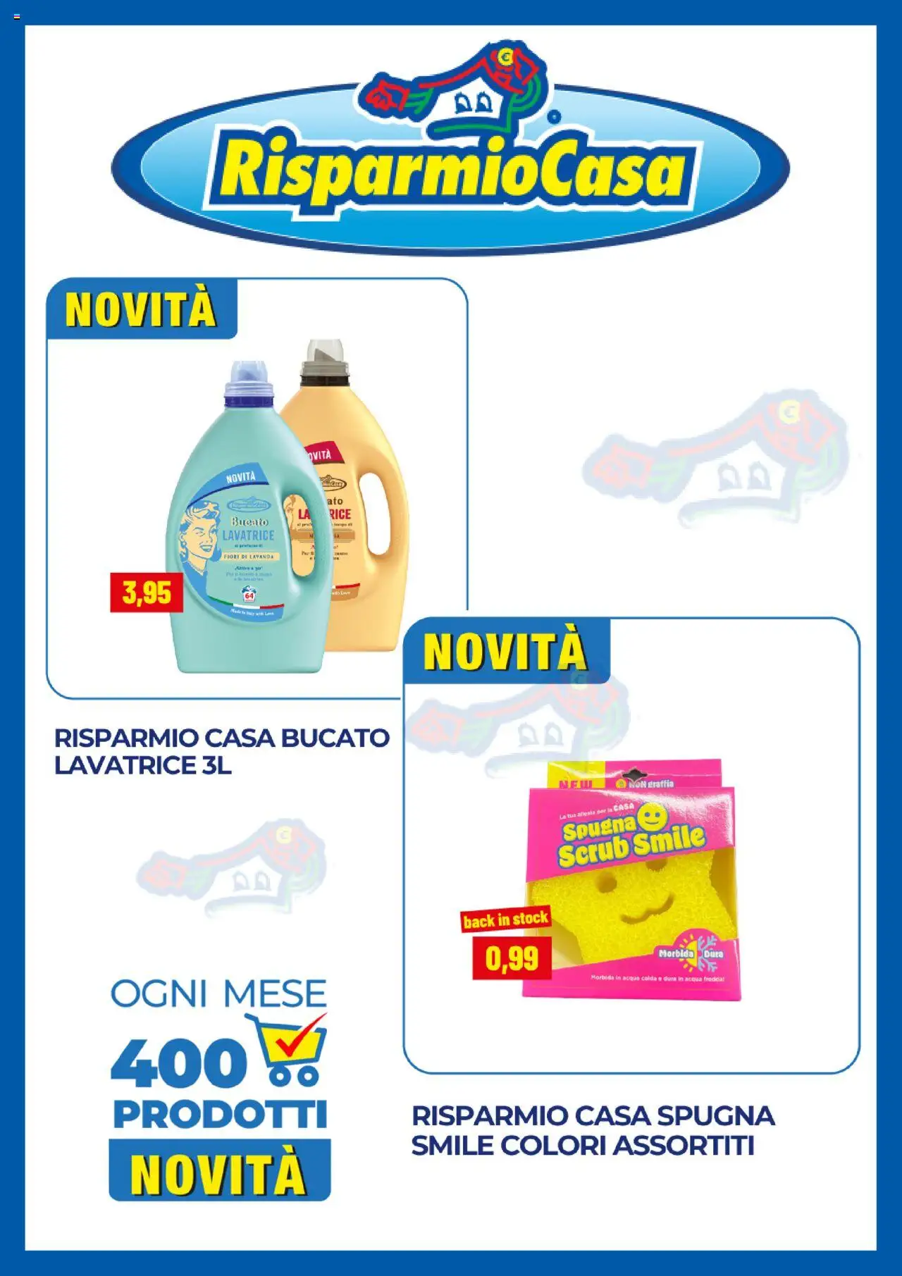 Volantino RisparmioCasa valido da 12/08/2025 numero di pagina 1