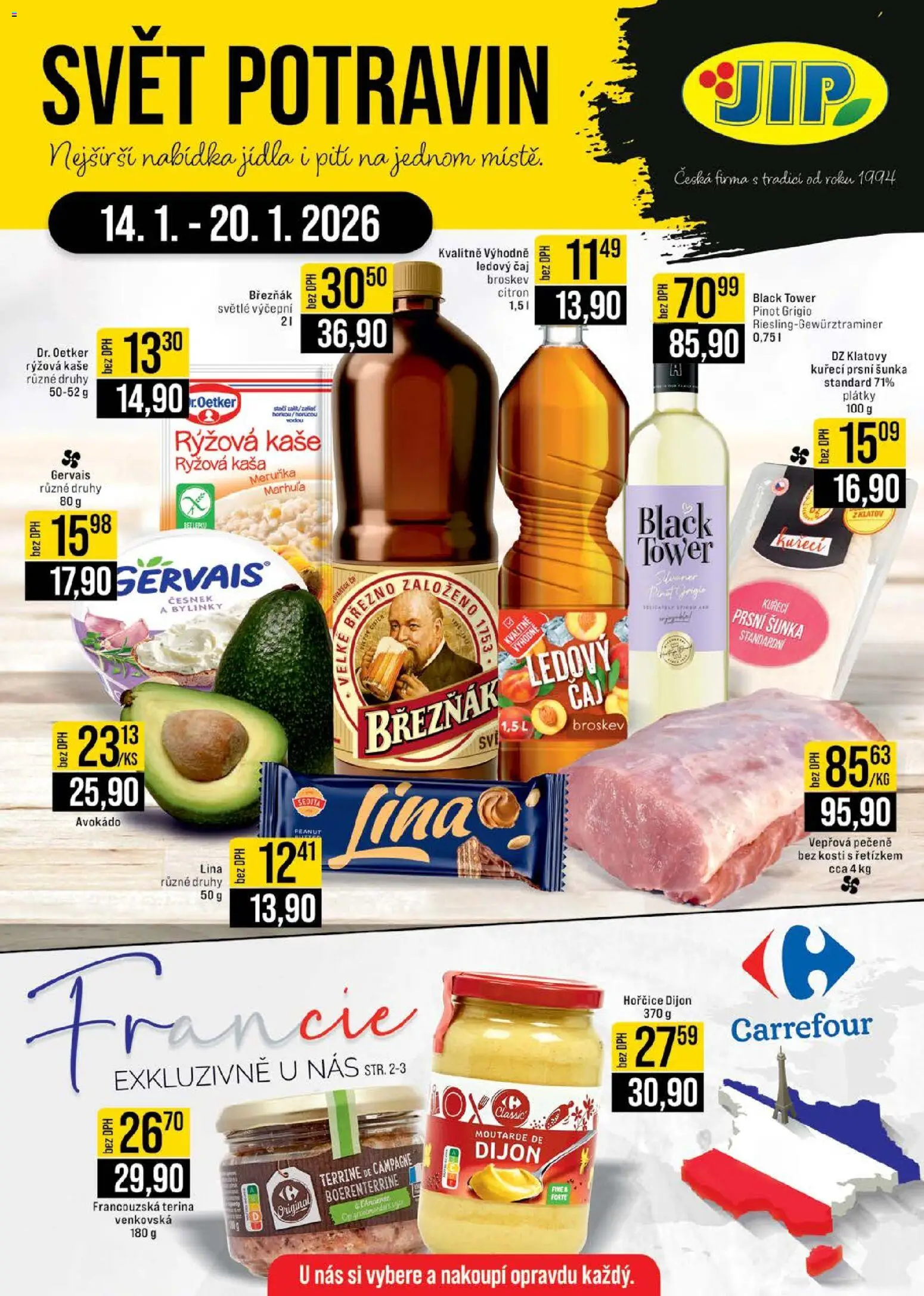 Náhled nabídky: Jip Leták - Cash & Carry platný od 14.01.2026