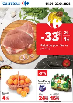 Previzualizarea de cataloage: Carrefour Catalog nou valabil de la 14.01.2026