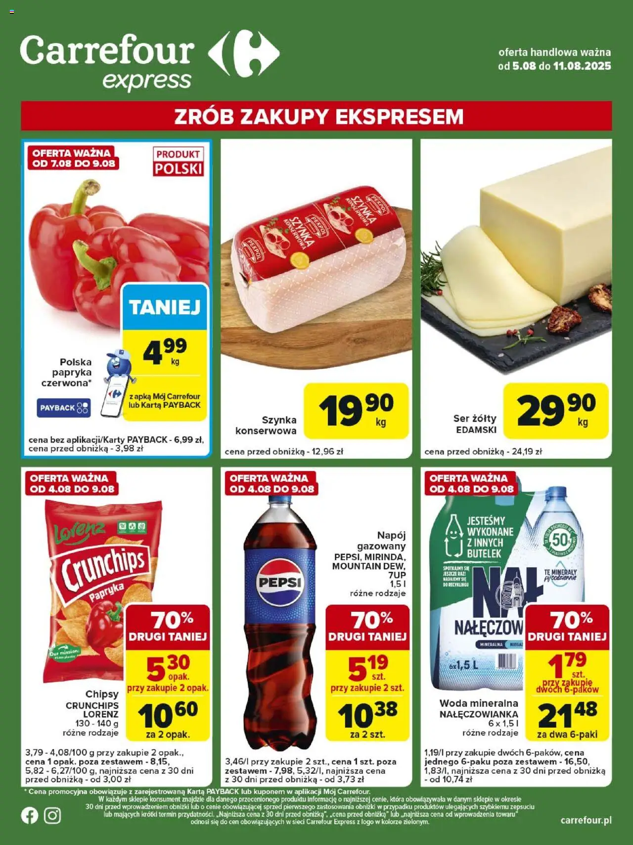 Carrefour Express II od 05.08.2025 - Nowa Gazetka - Numer strony 1