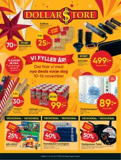 Förhandsgranska reklamblad Aktuella reklamblad Dollar Store från butik Dollar Store gäller från 10/11/2025