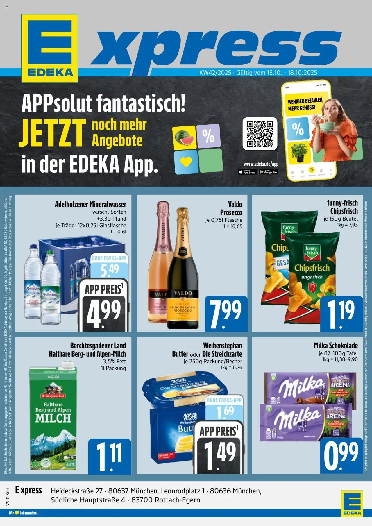 EDEKA Prospekt ab 13.10.2025 - Prospekt München Online