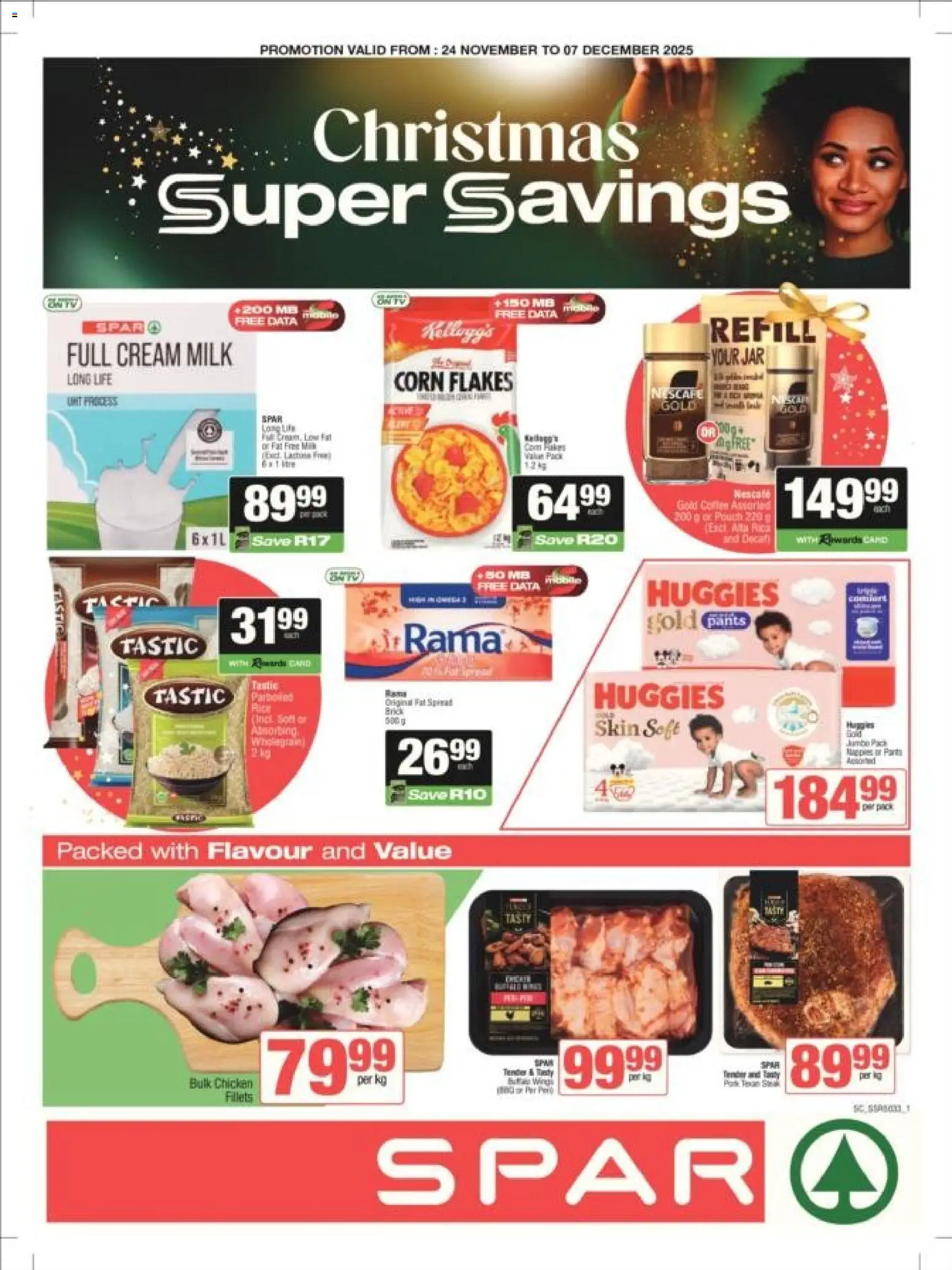 Preview of Superspar flyer valid from 24/11/2025