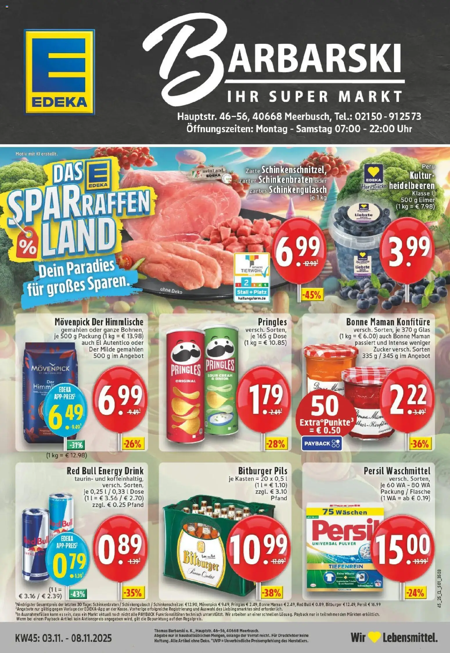 Vorschau von dem Prospekt des Geschäftes Edeka, gültig ab dem 02.11.2025
