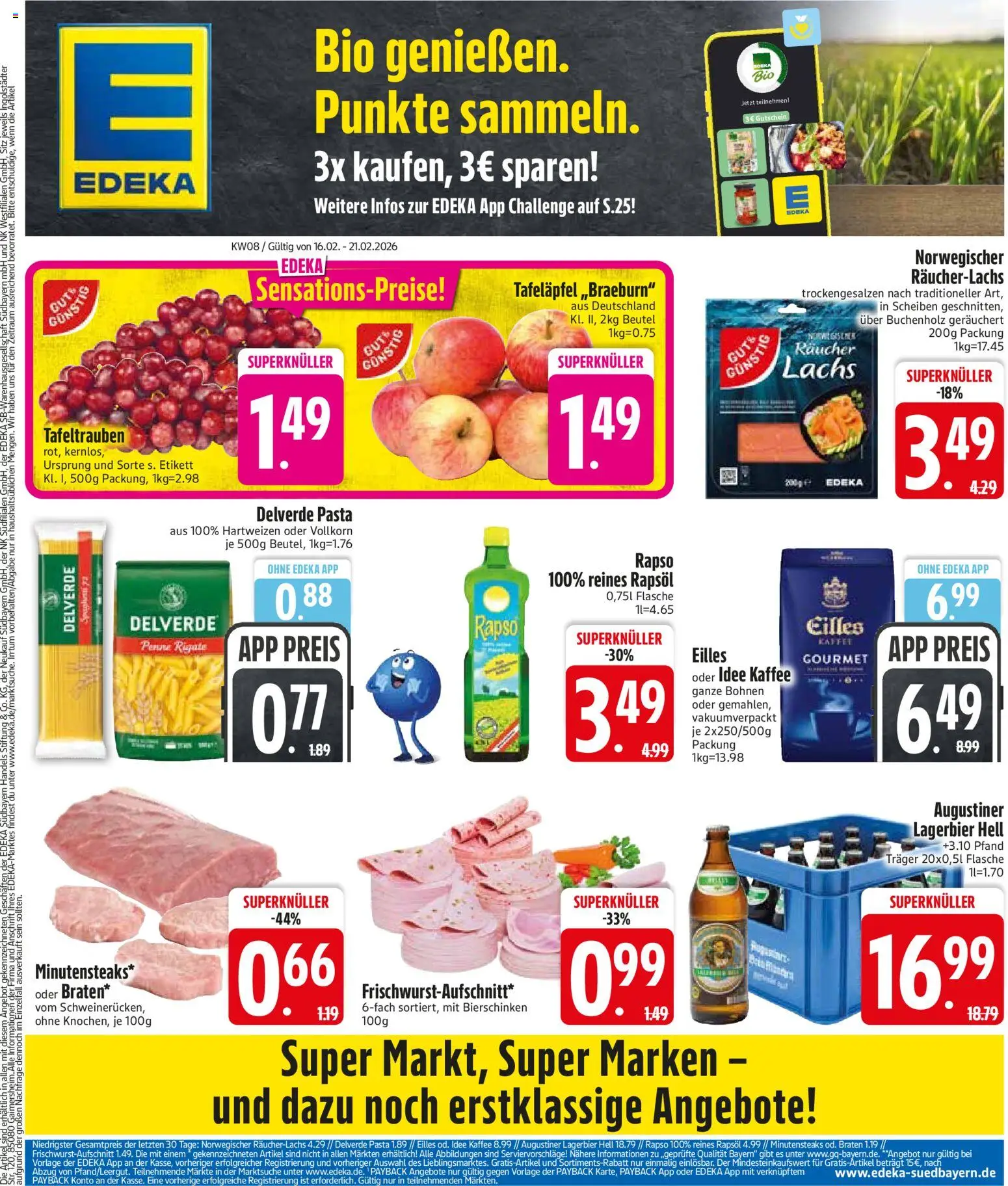 Voorbeeld van DE Folder van winkel Edeka DE geldig vanaf 16-02-2026