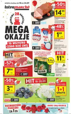 Pogląd gazetki "Gazetka" ze sklepu Intermarche ważnej od 18.09.2025