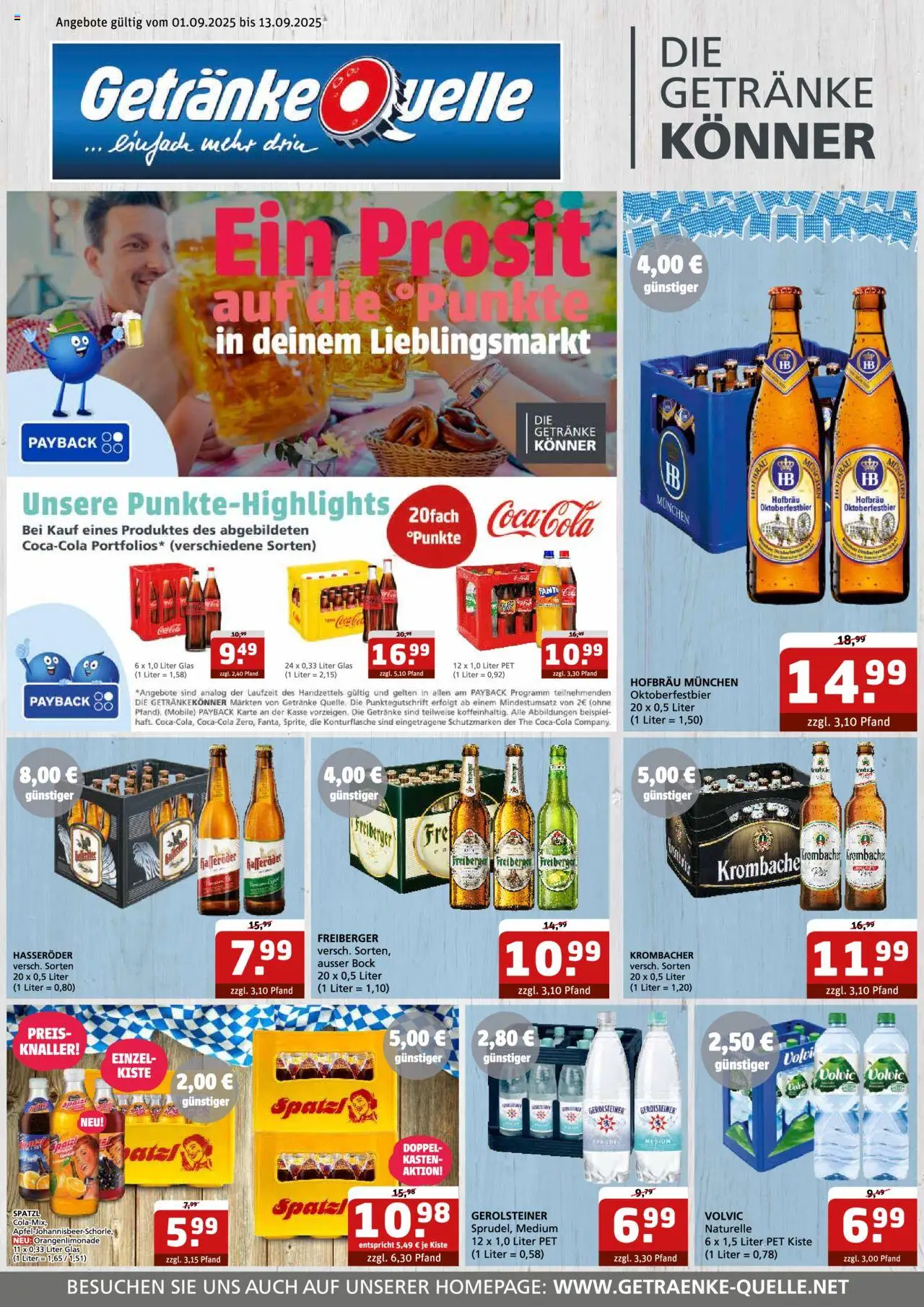 Getränke Quelle Prospekt (vom 01.09.2025 - 13.09.2025)