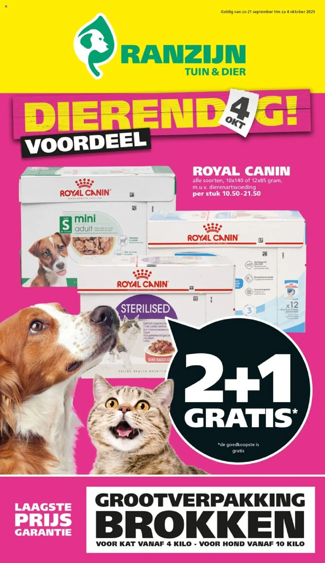 Ranzijn shop Folder geldig vanaf 21-09-2025 - Paginanummer 1