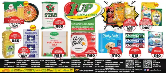 Preview of 1UP Cash & Carry flyer valid from 09/09/2025