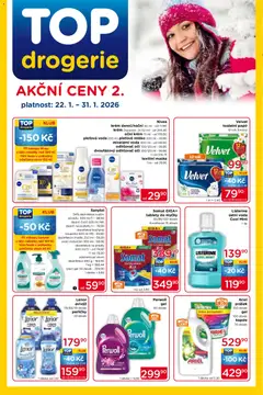 Náhled nabídky: Top drogerie Leták platný od 22.01.2026