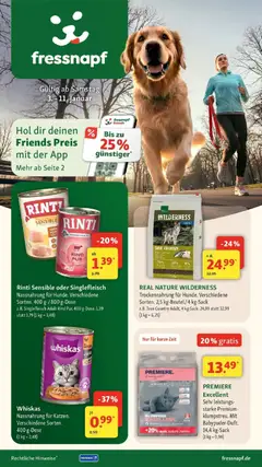 Vorschau von dem Prospekt des Geschäftes Fressnapf, gültig ab dem 03.01.2026