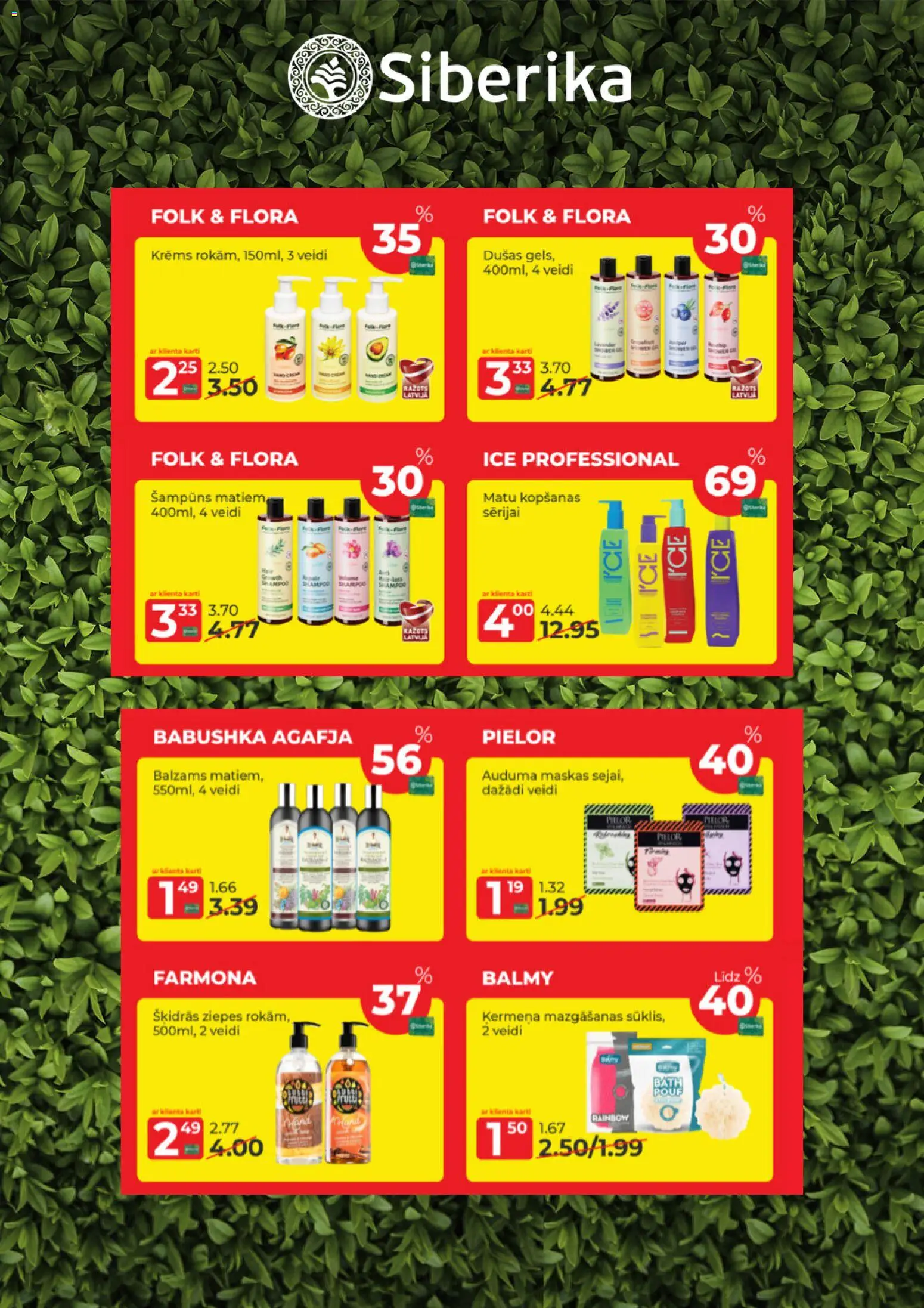 Skatīt Siberika akciju bukletu, derīgs no 2025.12.01